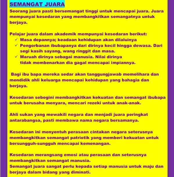 Motivasi Modal Insan Juara