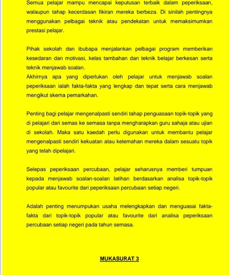 Teknik Rahsia Cemerlang A's